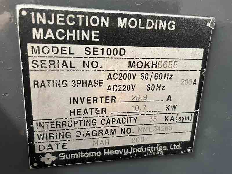 SUMITOMO SE100D 2004