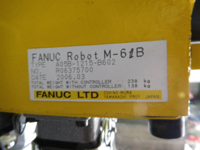 ROBOT FANUC M-6iB R-J3iB